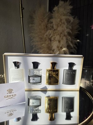 Creed 4 Piece Gift Set For Men New In Box 30ML Per Bottle Full