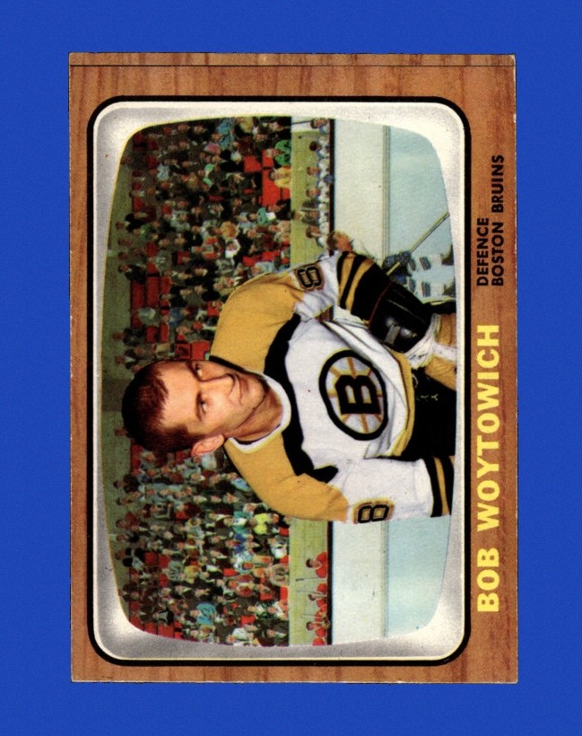 1966-67 Topps Set-Break # 34 Bob Woytowich VG-VGEX (crease) *GMCARDS*