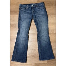 7 For All Mankind A-Pocket Bootcut Jeans Size 30 Stretch Denim Classic Wash