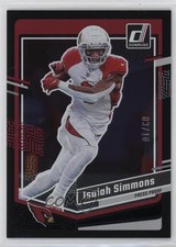 2023 Panini Donruss Press Proof Black 3/10 Isaiah Simmons #3 3c2