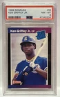 A 1989 Donruss #33 Ken Griffey Jr. PSA Graded NM-MT 8 MLB Trading Card