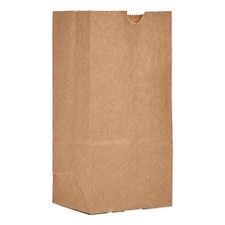Paper Bags Sacks GK1500 1 Size Grocery Paper Bags - Kraft 500/Bundle New