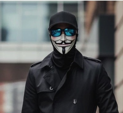 Hacker Joker Tuch Fahrrad Schlauchschal Multifunktionstuch Halstuch Motorrad