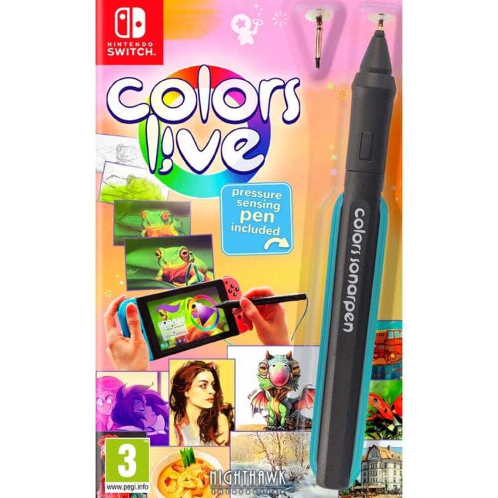 Colours Live Nintendo Switch (Game Cartridge) Adventure Game
