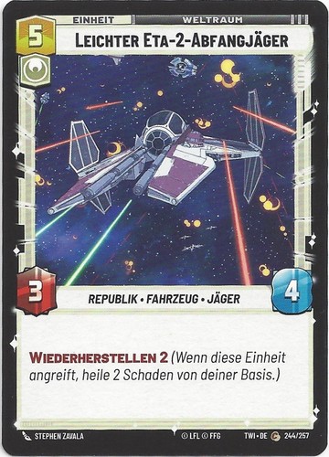 Star Wars Unlimited - Niedergang der Republik (TWI) - Einzelkarten 🇩🇪 136-257 - Bild 174 von 195