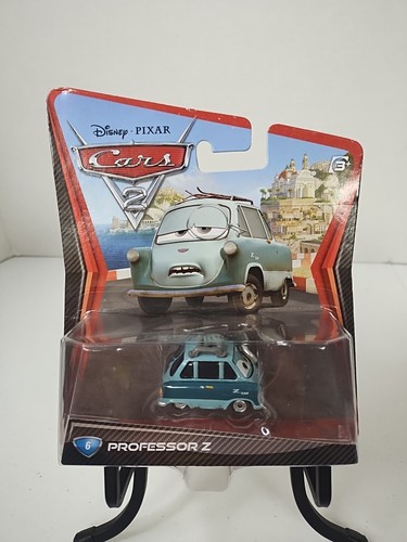 Disney Pixar Cars 2 Professor Z #6 NEW AND FREE SHIPPING