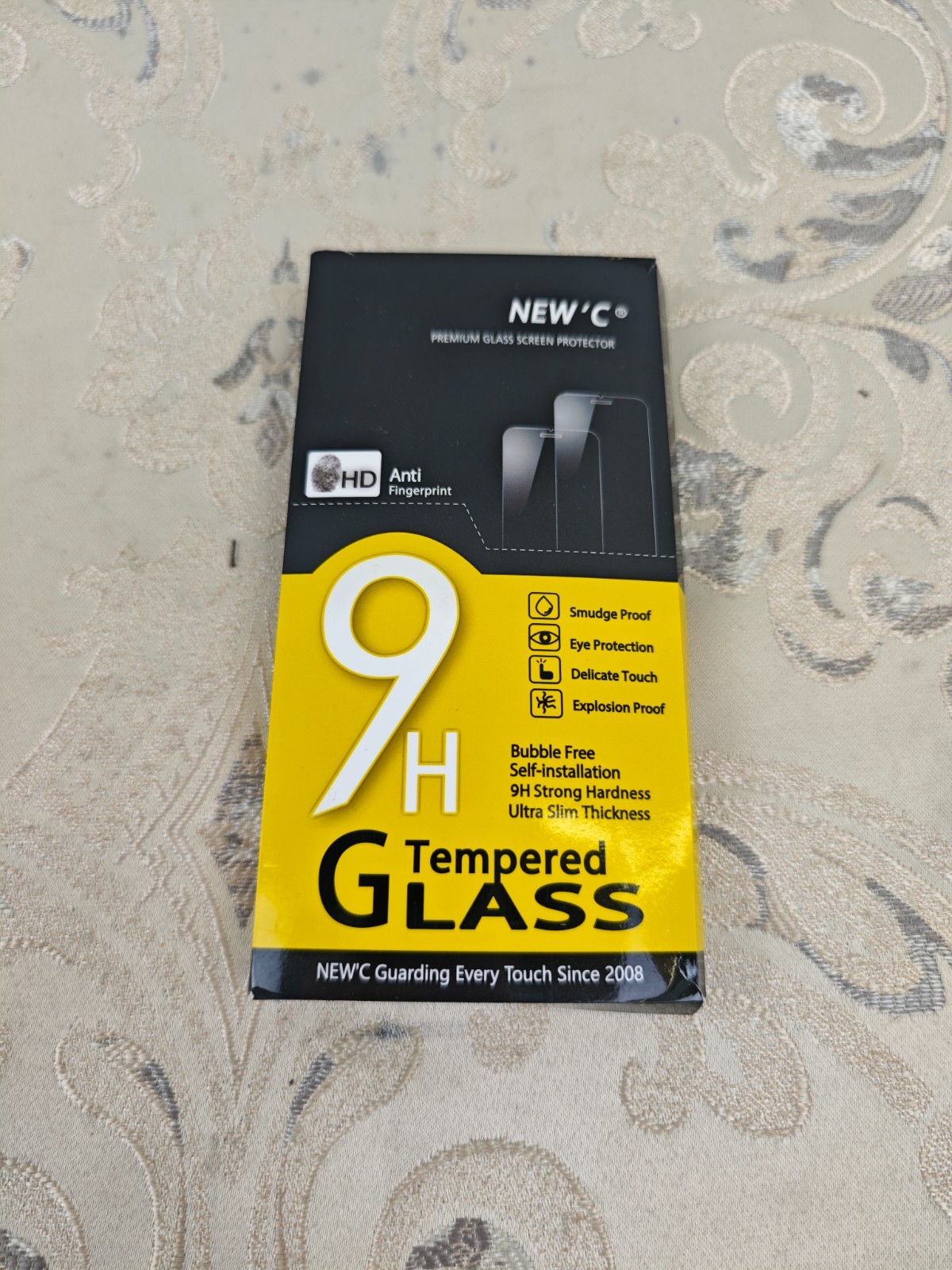 NEW'C 3x for iPhone 16 Pro Screen Protector (6.3 inches)+ 3x Camera Lens Protect