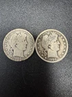 Lot Of Two Barber Halves 1900-O And 1900-S No Reserve!
