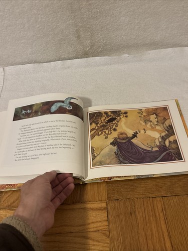Labyrinth: The Storybook Based on the Movie by Louise Gikowb FREE SHIP - Imagen 14 de 14