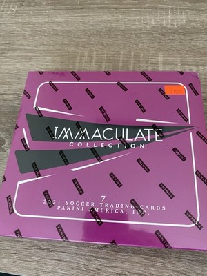 2021 IMMACULATE COLLECTION SOCCER  SEALED HOBBY BOX