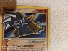 Pokemon Gold Star Groudon Englisch  Ex Delta Species