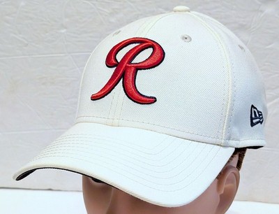 RARE WITH TAG EUC Tacoma Rainiers New Era Fitted Hat Classic Cream/ Red L/XL