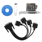 PCI-E Karte mit Seriellem Anschluss PC ein 4 Serielle Schnittstelle RS232 91869