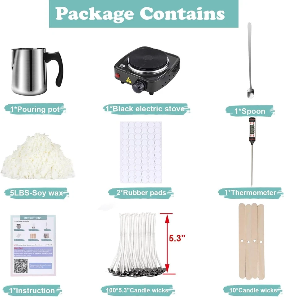 Beginner Candle Making Starter Kit - Image 4 of 4