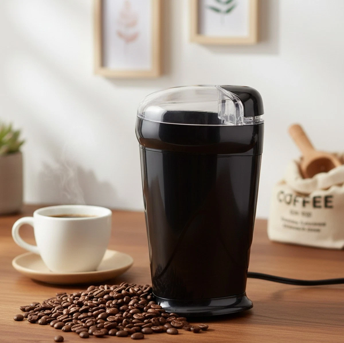 Amplus Electric Coffee & Spice Grinder Blade Mill Compact Kitchen Grinder