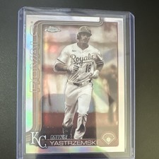 Topps Chrome Mike Yastrzemski #USC44 Kansas City Royals 2025 Sepia