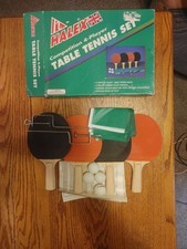 Halex table tennis set new old stock