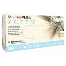 Ansell Xc-310-S Xceed, Disposable Gloves, 2.00 To 2.99 Mil Palm, Nitrile,