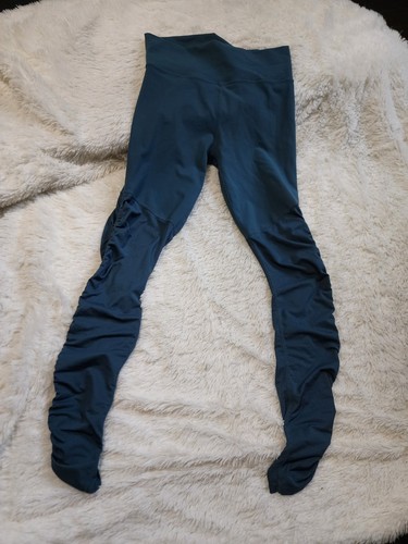 Fabletics Cashel Foldover Cinch Ankle High Rise Leggings Color Amazon Size Small - Picture 2 of 10