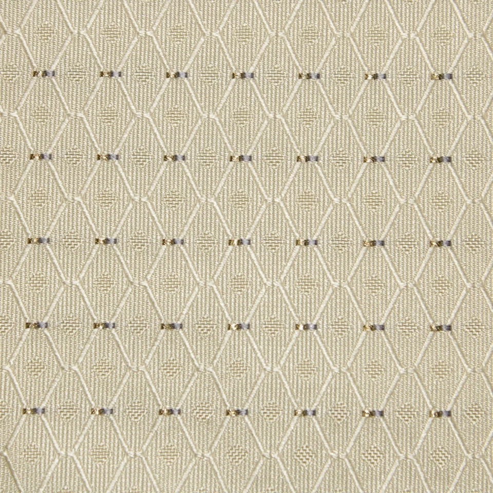 Cuadrado de bolsillo Italo Ferretti nuevo con etiquetas de una sola cara beige/gris con lana/seda dorada de 24 quilates Foto 4 de 4