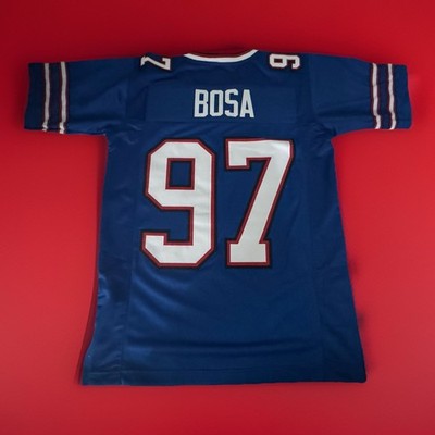 New Joey Bosa #97 Buffalo Bills Custom Blue Football Jersey