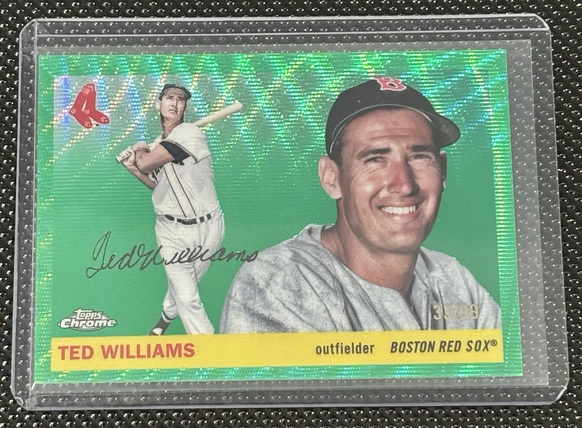 Major Leagues Ted Williams MLB) (Baseball Serial Numbered Sports