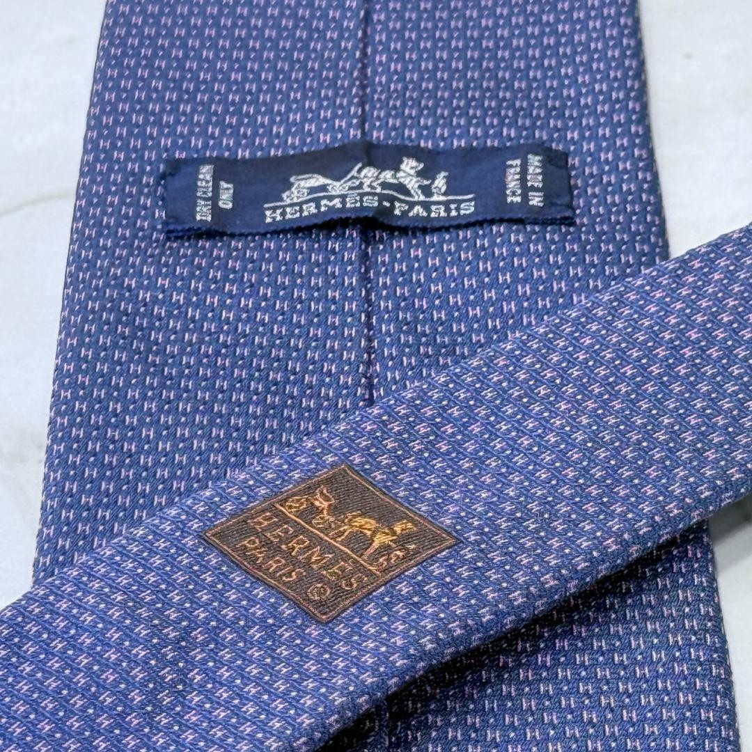 ☆Immediate delivery Hermès H pattern jacquard sil… - image 10