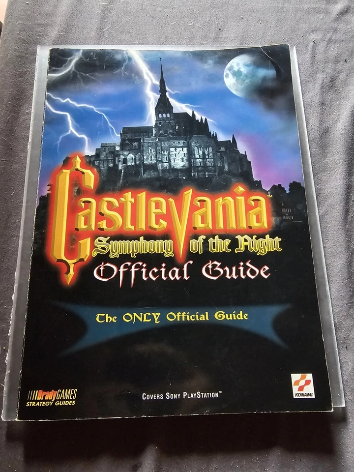 Castlevania: Symphony of the Night Ps1 incluye guía y estuche de montaje en pared Foto 2 de 4