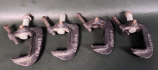 Lot of 4 Century Stage Lighting Fixture C- Clamp Heavy Duty Pipe Clamp Theater