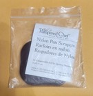 Set of 3 New Pampered Chef Nylon Pan Scrapers #2610