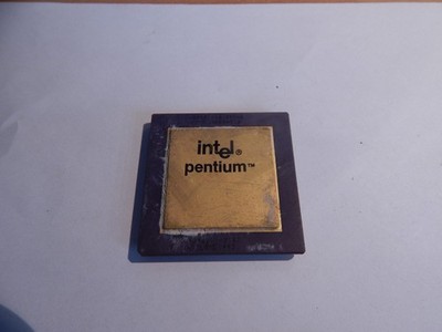 intel pentium  cpu   1992    Gold Recycling   1