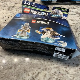 LEGO Dimensions 71216 71217 71222 Ninjago Fun Packs Damaged Boxes