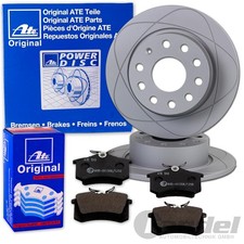 ATE PowerDisc BREMSSCHEIBEN 302mm + BELÄGE HINTEN für FORD GALAXY + S-MAX WA6