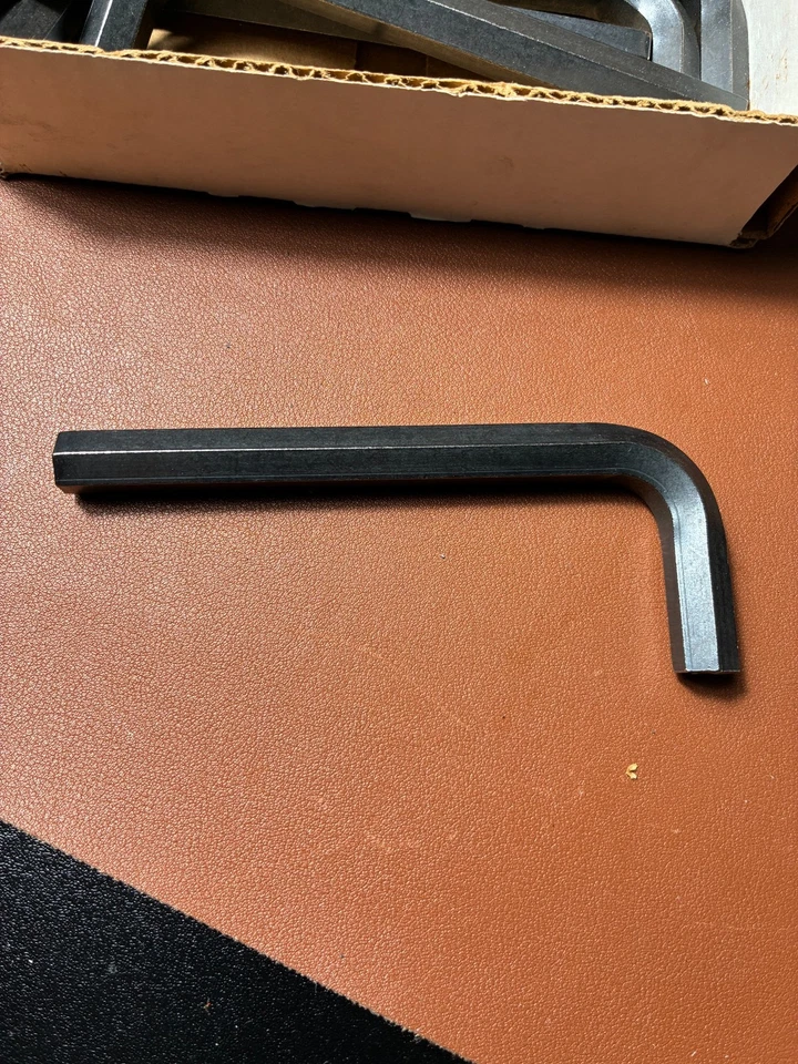 KLEIN TOOLS SL28 7/16" L Shaped Hex Key Allen Wrench Box of 6 Made in USA - Image 4 of 4