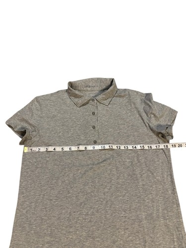 B. Draddy Golf Performance Stretch Polo Grey Heather Größe M - Bild 9 von 10