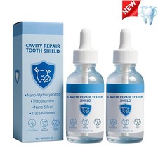 2X Dentite Cavity Healing Tooth Armor Liquid,Nano-Hydroxyapatit Teeth Whitening