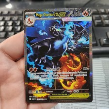 Juego de cartas coleccionables Pokémon Indonesia Mega Charizard X EX 137/103 SAR SIR MA2 Kobaran Biru