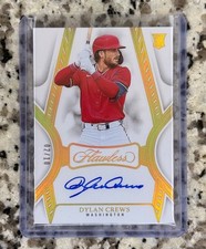 2025 Panini Flawless Dylan Crews AUTO GOLD #/10 No.FA-DC