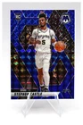 2024-25 Panini Mosaic Stephon Castle #236 Blue Mosaic Prizm RC /199