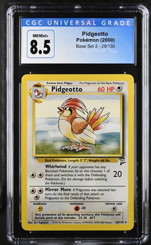 Pidgeotto graded CGC 8.5 for sale on eBay