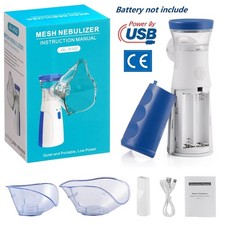 Portable Facial Steamer Sprayer Hydrating Mist Device Air Humidifier Nebulizer