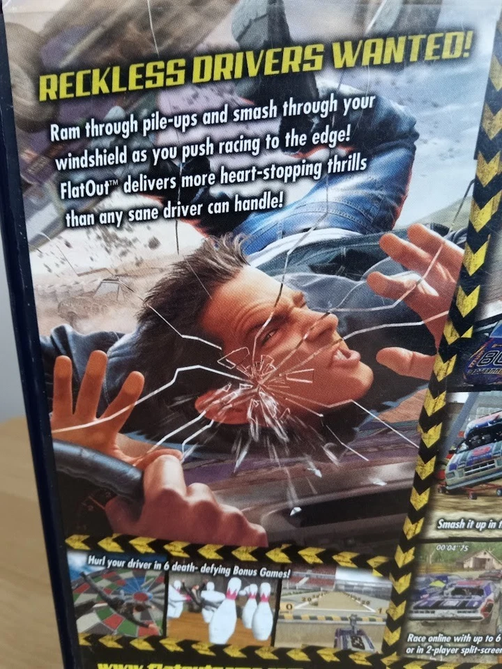 Flatout Sony PlayStation 2 2005 PS2 CIB Complete In Box NSTC-U/C TESTED - Image 4 of 4