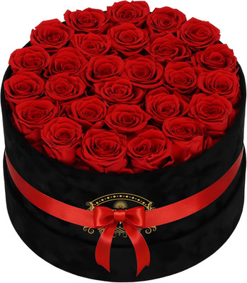 27 Forever Preserved Roses in a Box, Forever Gift for Women, Flowers in a Luxury