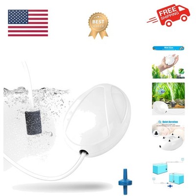 Aquarium Air Pump for 20-210 Gallon Tank, Fish Air Bubbler, Hydroponic Oxygen...