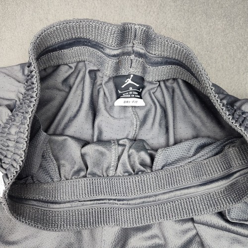 Jordan Shorts Boy Large Gray 10" Jumpman Basketball Athletic Sport School Summer - Picture 6 of 11