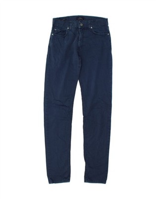 HARMONT & BLAINE Herren Freizeithose schmale Passform IT 44 XS W27 L32 blau BG27