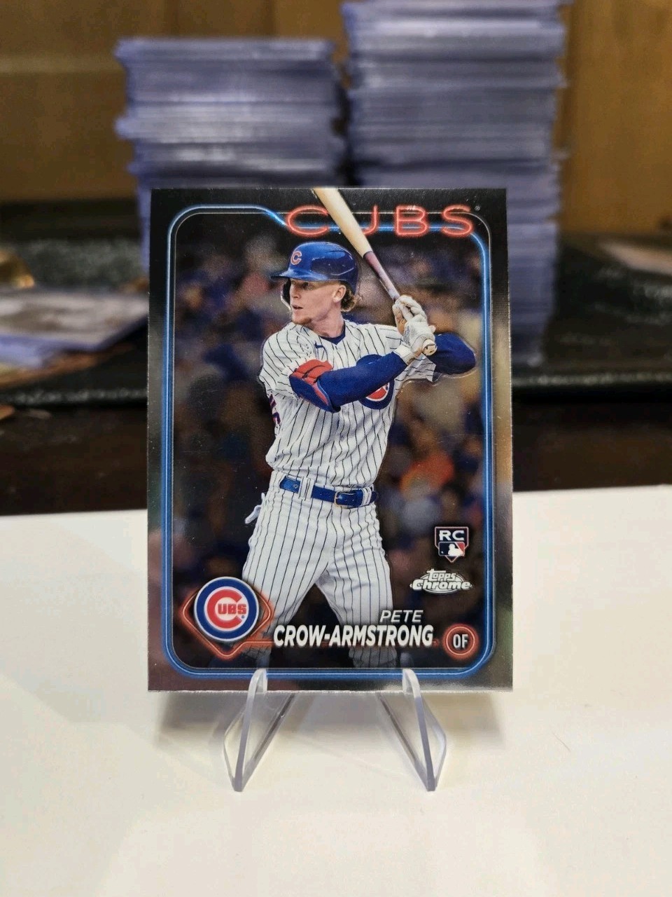 2024 Topps Chrome Pete Crow-Armstrong #16 RC Rookie 🔥 MINT! Cubs 🔥