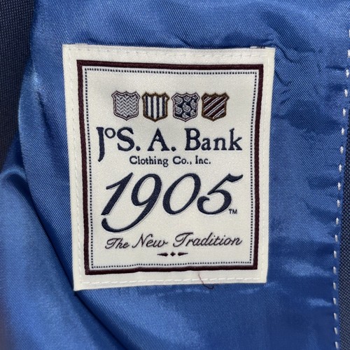JoS A Bank 1905 3 Piece Blue Suit Youth Size 14 Includes Blazer, Vest, And Pants - Picture 8 of 24