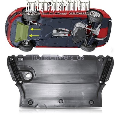 Fit Audi A4/B9  2016 2017 2018-2020 Engine Under Splash Shield Guard 8W0863821D