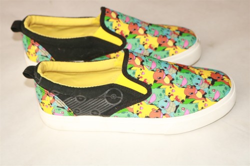 POKEMON - Zapatos sin cordones de lona - Juvenil Talla 5 - Imagen 2 de 3